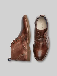 Illiad Leather Lace-Up Chukka Boots