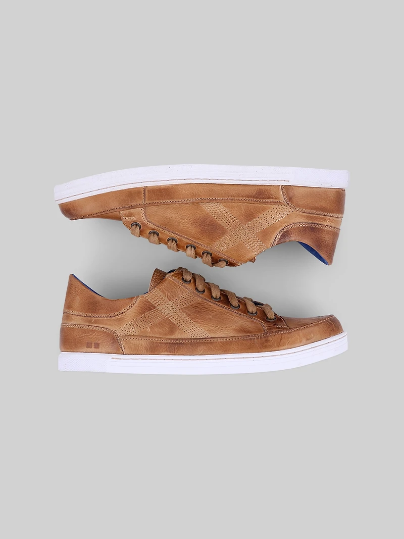 Wizard Leather Moc Toe Sneakers