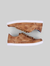 Wizard Leather Moc Toe Sneakers