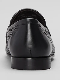 Luce Woven Penny Loafers