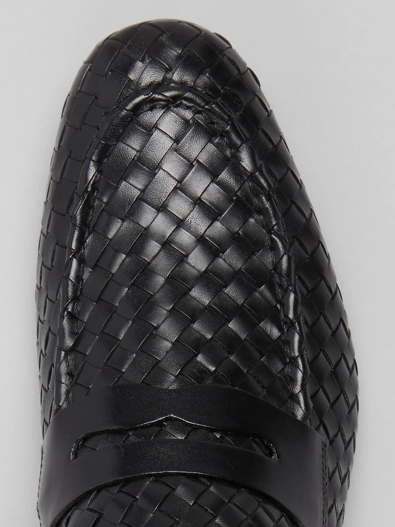Luce Woven Penny Loafers