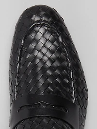 Luce Woven Penny Loafers