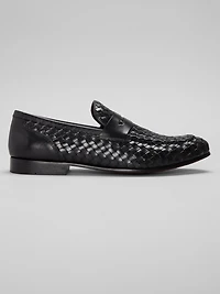 Luce Woven Penny Loafers