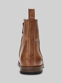 Kaldi Leather Plain Toe Boots