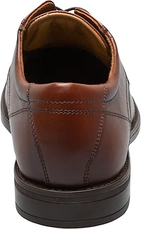 Finance Leather Cap Toe Lace-up Oxfords