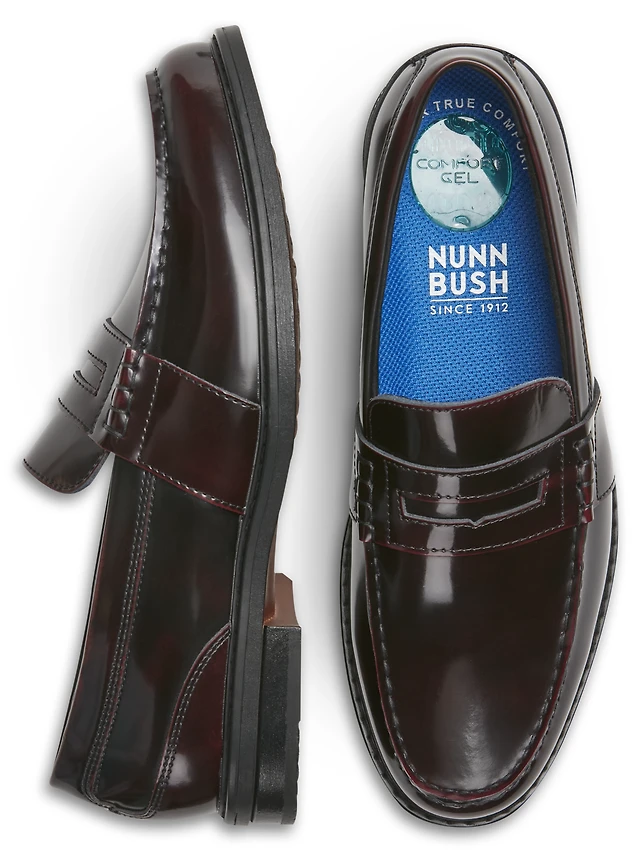 Nunn Bush Lincoln Leather Moc Toe Penny Loafers at Hamilton  display picture 1