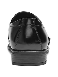 Abram Leather Bit Moc Toe Loafers