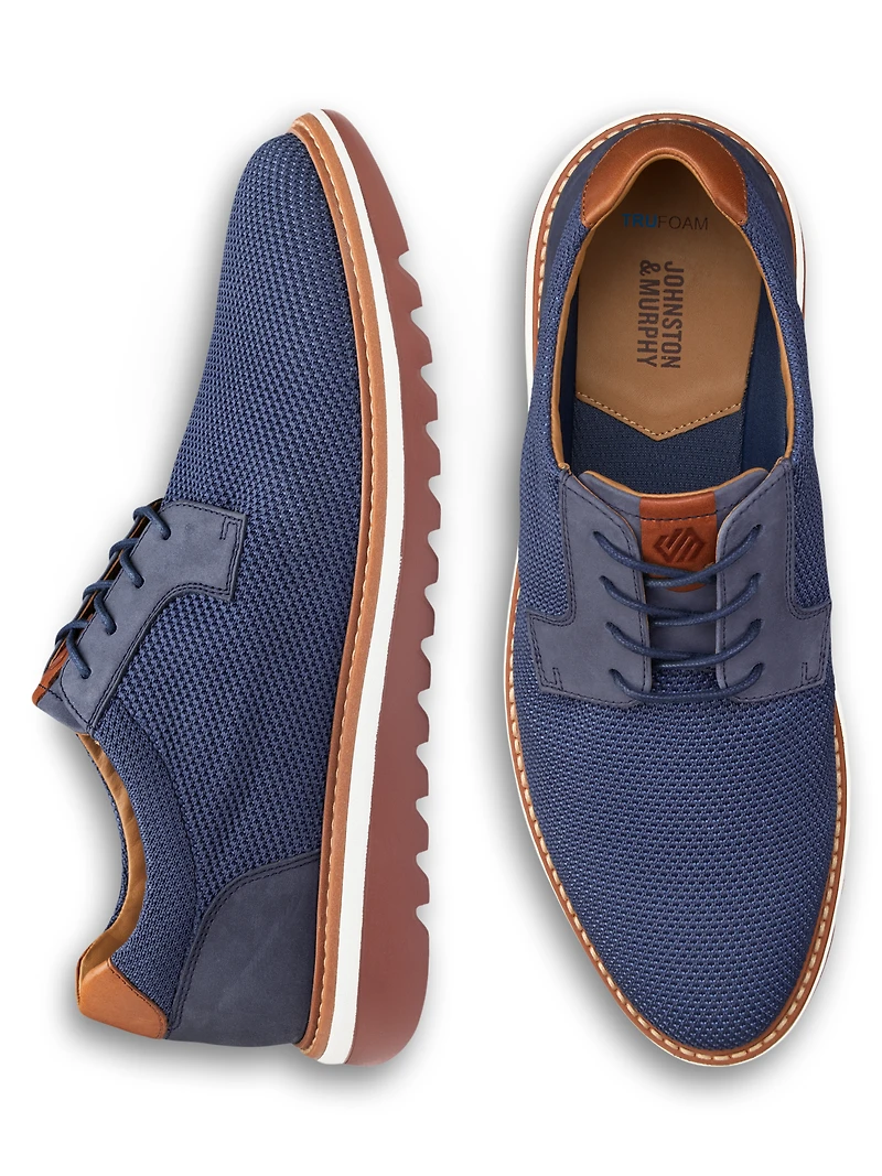 Braydon Knit Plain Toe Oxfords