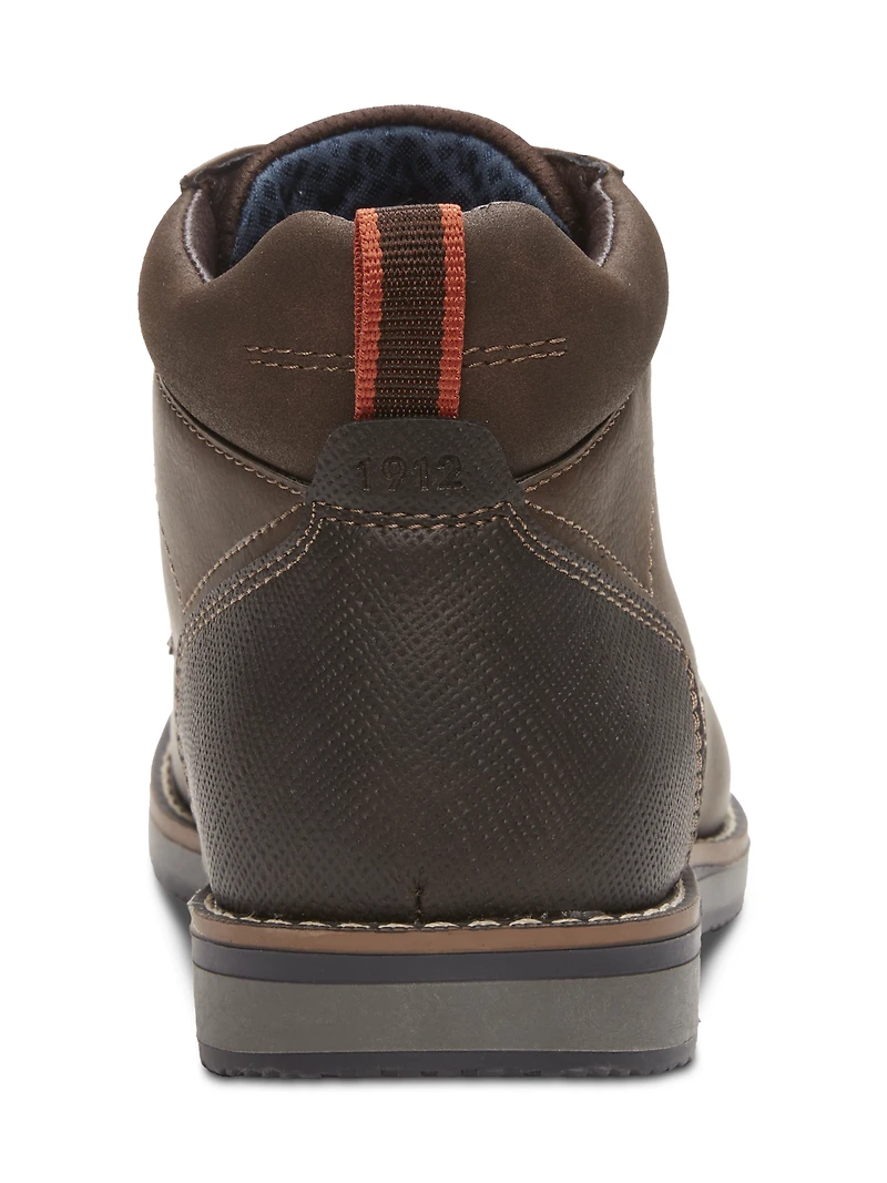 Circuit Plain Toe Lace-up Boots