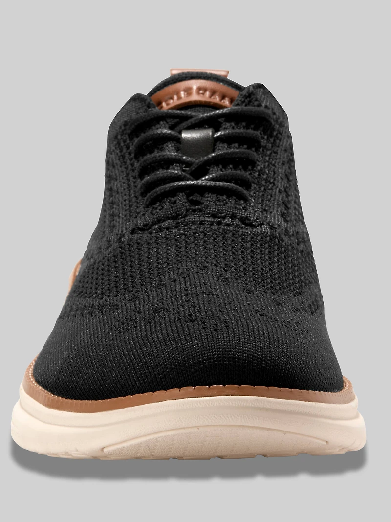 Grand Hurrion Stitchlite Knit Wingtip Oxfords