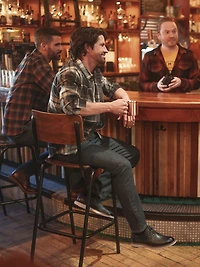 Griff Leather Moc Toe Oxfords