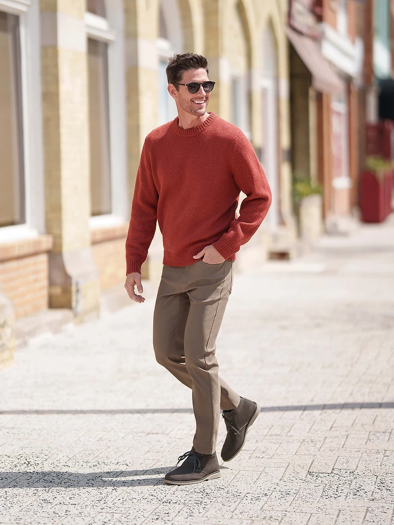 Otto Suede Lace-up Plain Toe Chukka Boots