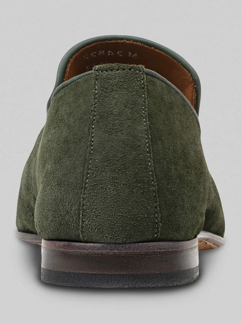 Tristan Suede Moc Toe Loafers