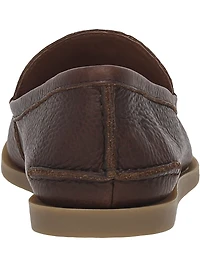 Mason Leather Moc Toe Loafers