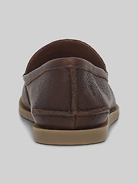 Mason Leather Moc Toe Loafers