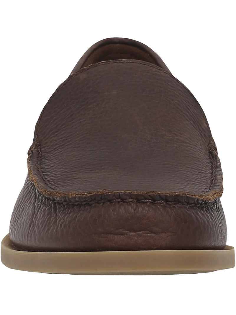 Mason Leather Moc Toe Loafers