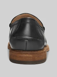 Dillinger Leather Moc Toe Penny Loafers