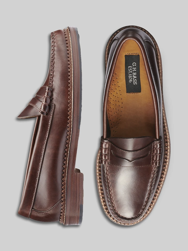 Larson Weejuns® Moc Toe Loafers