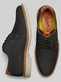 Newtown Canvas Plain Toe Oxfords