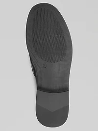 Leather Penny Strap Loafers