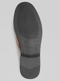 Leather Penny Strap Loafers