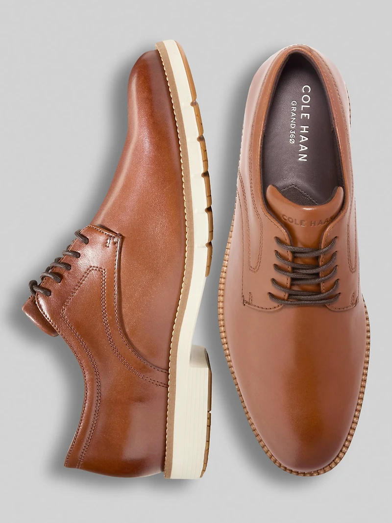 Flexgrand360 Leather Plain Toe Oxfords