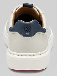 Anders U-Throat Leather Lace-Up Sneakers