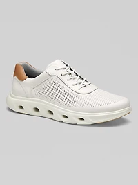 Reactivate U-Throat Full Grain Leather Lace-Up Sneakers