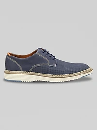 Upton Nubuck Leather Perforated Plain Toe Oxfords