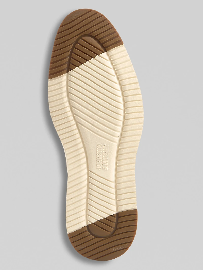 Upton Nubuck Leather Perforated Plain Toe Oxfords