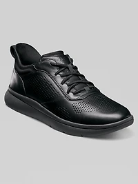 Fleet Perforated Toe Elastic Lace Sneaker