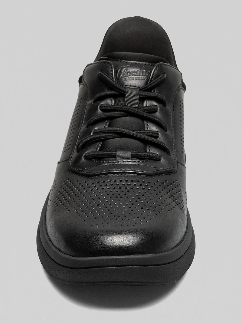 Fleet Perforated Toe Elastic Lace Sneaker