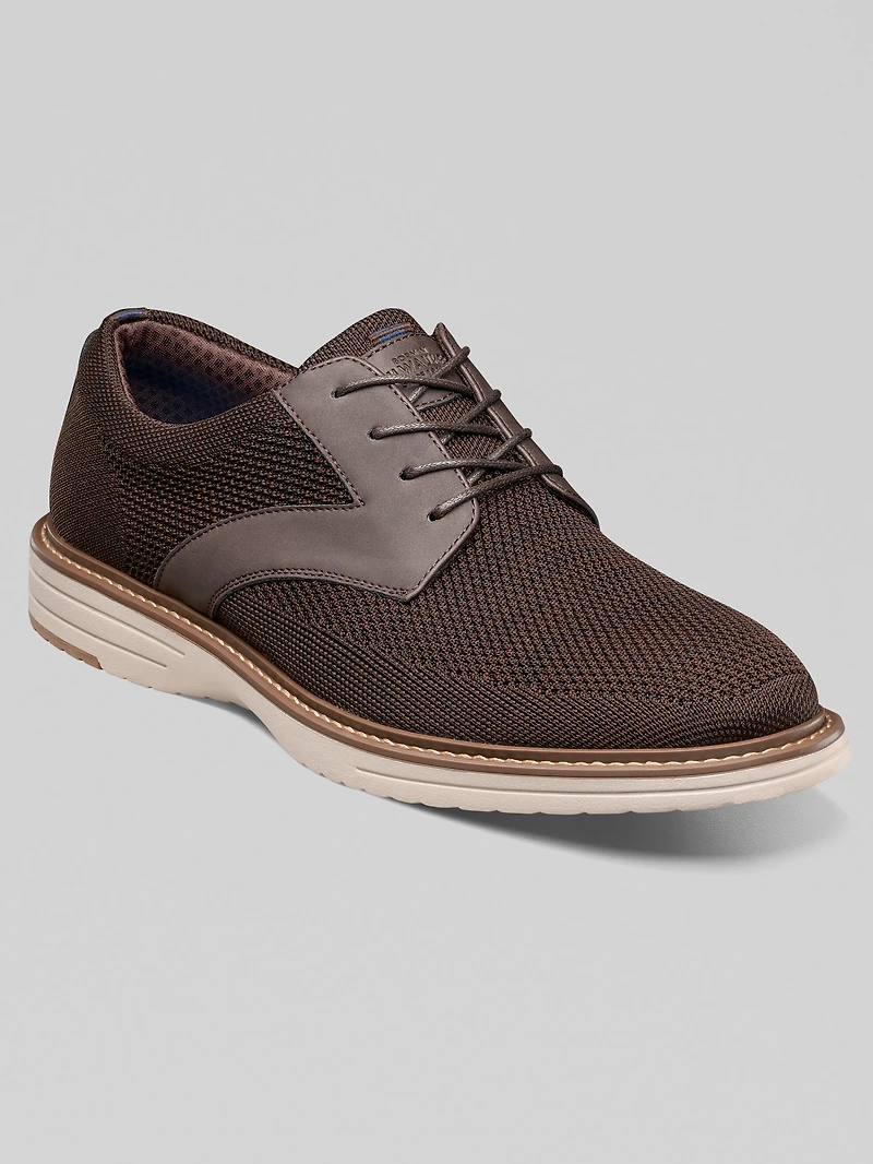 Griff Knit Plain Toe Oxfords