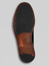 Keaton Leather Moc Toe Tassel Slip-On Shoes