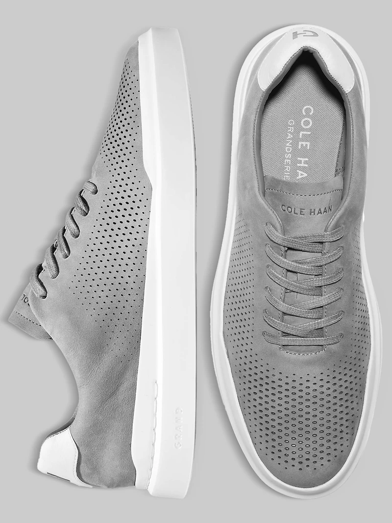 GrandPro Rally Laser Cut Lace-Up Sneakers