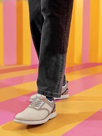 Everidge Plain Toe Elastic Lace Sneakers