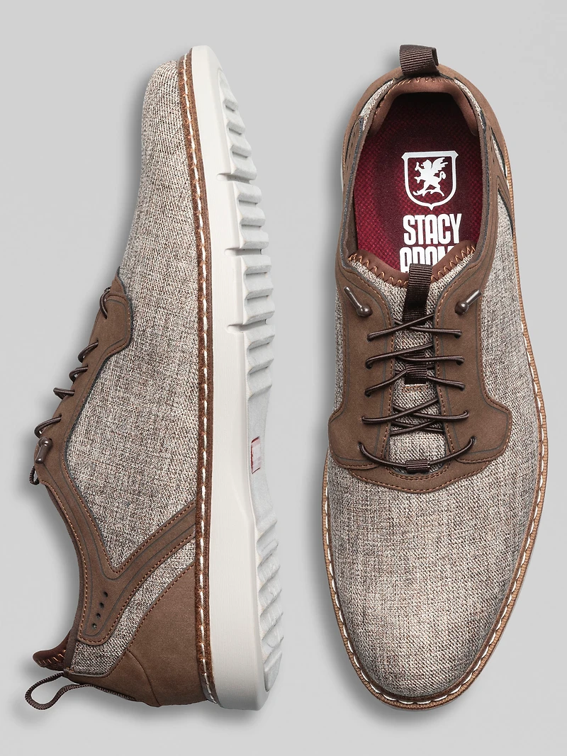 Scanlon Elastic Lace Plain Toe Shoes