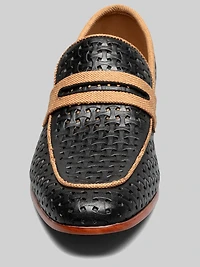 Winstead Moc Toe Saddle Loafers
