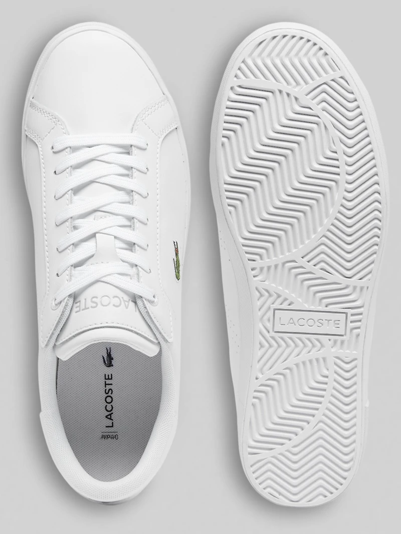 Powercourt Leather Lace-Up Sneakers