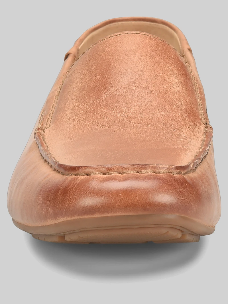 Marcel Leather Moc Toe Loafers