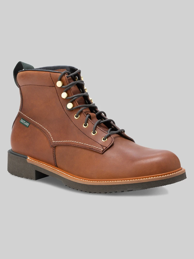 Allagash Leather Plain Toe Boots