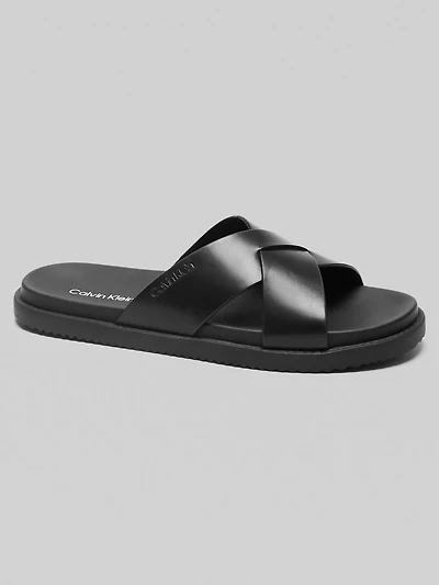 Lusako Criss-Cross Slip-On Sandals