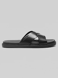 Lusako Criss-Cross Slip-On Sandals