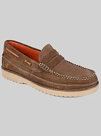 Grid Boat Shoes