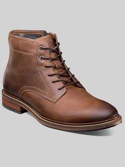 Forge Plain Toe Lace Up Boots