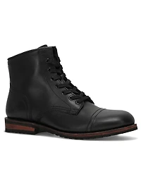 Landon Mid Lace Cap Toe Boots