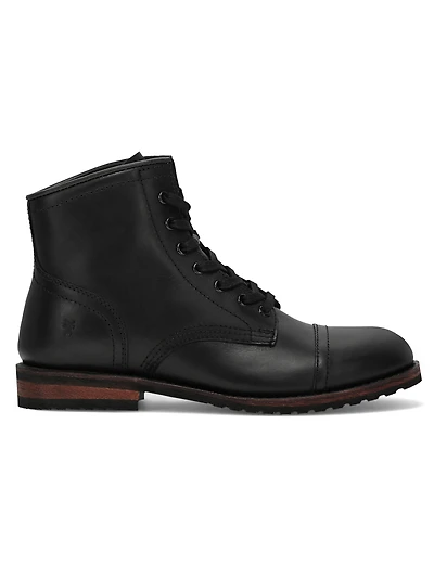 Landon Mid Lace Cap Toe Boots