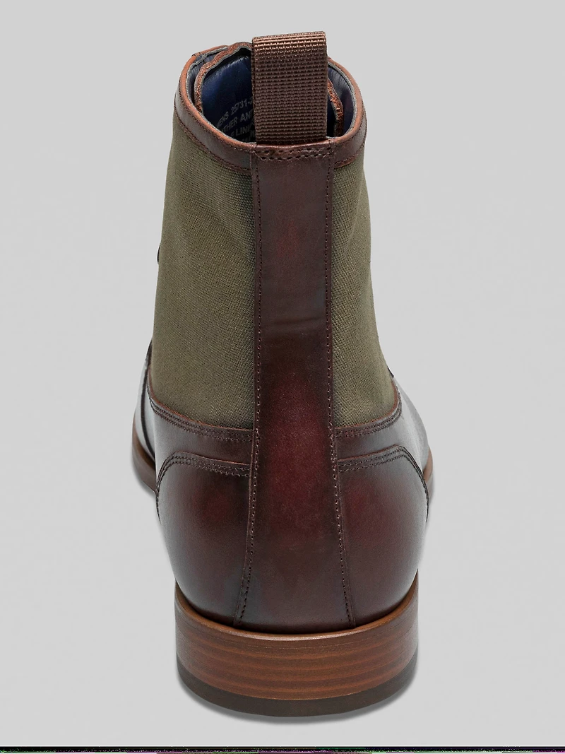 Brumley Moc Toe Lace Boots