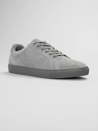 Plain Toe Suede Sneakers