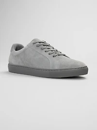 Plain Toe Suede Sneakers